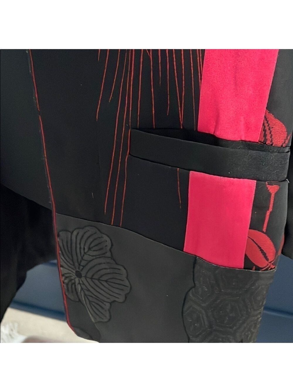 AUTHENTIC Japanese Jacket with 2 front pockets - Picture 6 of 9